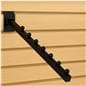 6-Ball waterfall for slatwall in semi-gloss black