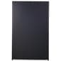 Slatwall gondola shelving unit with single sided design