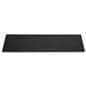 Slat wall shelf in black