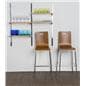 Narrow Wood Shelving for Merchandising