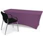 6 foot fitted spandex table covers