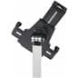 Rolling iPad stand with rotating tablet holder