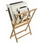 Print rack for storing art