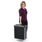 Portable Folding Magazine Rack with Tabletop