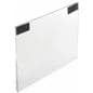 Acrylic Sign Frame is Clear
