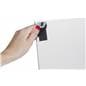 Acrylic Sign Frame with Top Hook & Loop Pieces