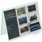 Tent Style Acrylic Stand Up Frame