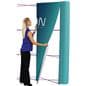 Trade show pop up display with graphic panels