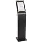 Square Base Black Laminate Sign Stand