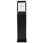 Acrylic Face Black Laminate Sign Stand