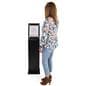 Black Laminate Sign Stand with Weighted Base 