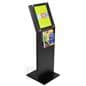 Black Brochure Stand: 11" x 14" Sign Holder