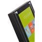Black Brochure Stand: 11" x 14" Sign Holder