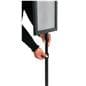 Sign displays with telescoping pole