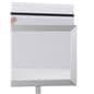 Sign Displays Feature Satin Silver Finish & Landscape Orientation