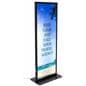 66 inch tall totem light box poster for tot2366 series 