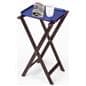 wooden tray stand