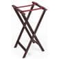 wooden tray stand
