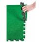 Soft turf carpet tiles with many configuration possibilities