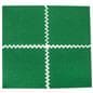 Soft turf carpet tiles with simple assembly