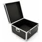 Black trade show floor tile carrying case