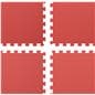 Interlocking foam flooring comes in a set of 25 tiles