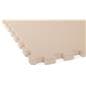 Interlocking foam flooring with a thickness of 3/8 inches