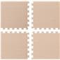 Interlocking foam flooring comes in a set of 25 tiles