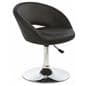 Bar Lounge Chair and Table Set, Leatherette & Steel