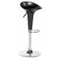 Black Trade Show Table & Stool Set, Ergonomic Design