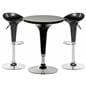 Black Trade Show Table & Stool Set for Meetings