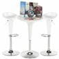 WhiteTrade Show Table & Stool Set for Conventions