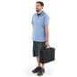 Inline exhibit booth set with carrying bags