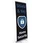 Trade show display booth kit with retractable banner