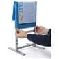 Pre-printed table graphic for sanitizer banner stand