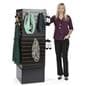 MDF Wood Revolving Slatwall Display Tower