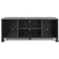 58-inch wood television console with four storage compartments