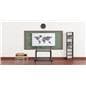 Contemporary mobile TV mount is ideal in classrooms 