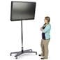 tv stand with casters