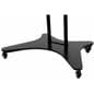 Mobile TV Console with Wheeled Base