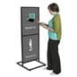 Double-Sided and Double Tier 22" x 28" Poster Stand 
