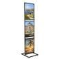 Triple Tier 22" x 28" Graphic Stand For Floor Display