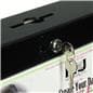 Secure Drop Box Stand For Hotel Keys With Anti-Theft Interior Panel
