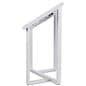 Interactive touch screen kiosk with durable aluminum frame 