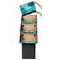 3 Shelf Custom Printed Cardboard Floor Stand with Removable Header