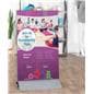 Falconboard corrugated cardboard sign for indoor advertising