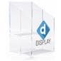 Acrylic custom printed plastic countertop booklet holder