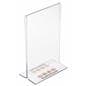 4" x 6" Menu Card Holder with Custom UV Printing