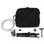 Home vlog studio kit with black canvas carry bag