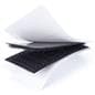Hook and loop strips with adhesive backing